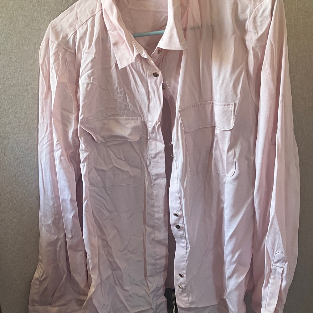 FINAL MARKDOWN Ivanka Trump Light Pink Shirt xl